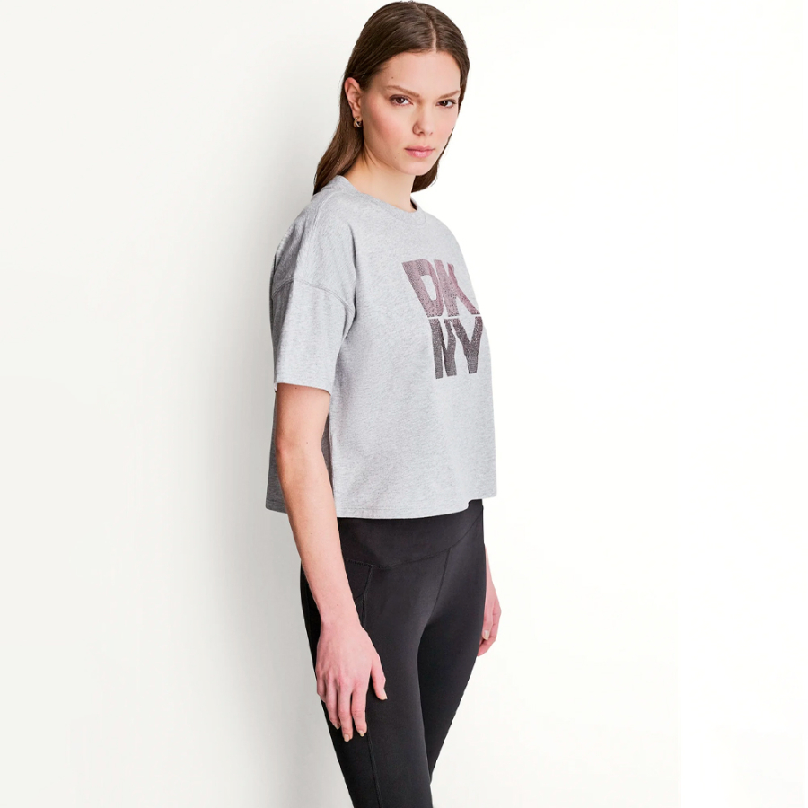 t-shirt-con-logo-a-strass-ombra t-shirt-con-logo-a-strass-ombra