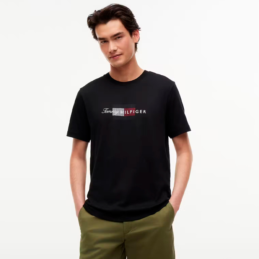 camiseta-de-punto-con-logo-grafico camiseta-de-punto-con-logo-grafico