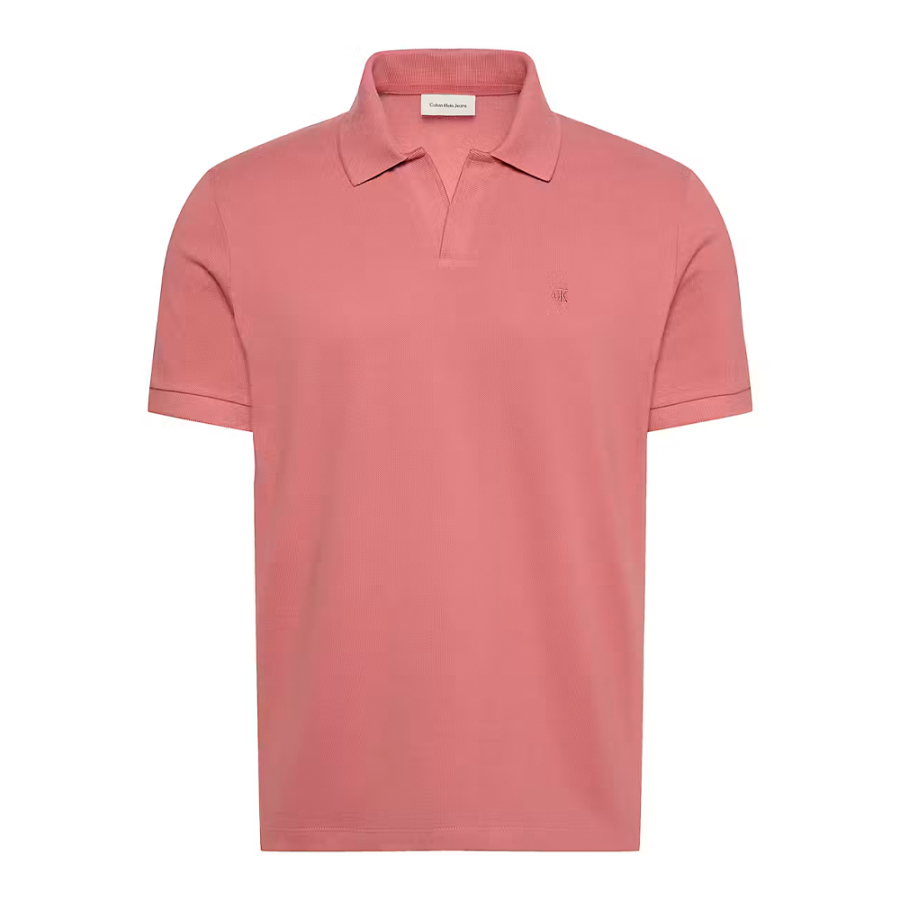 polo-de-pique-de-algodon-con-cuello-abierto polo-de-pique-de-algodon-con-cuello-abierto