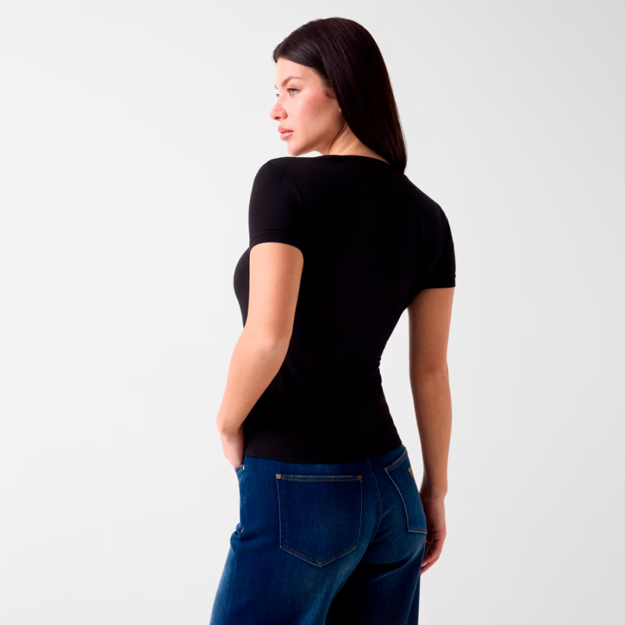 t-shirt-con-logo-in-strass t-shirt-con-logo-in-strass
