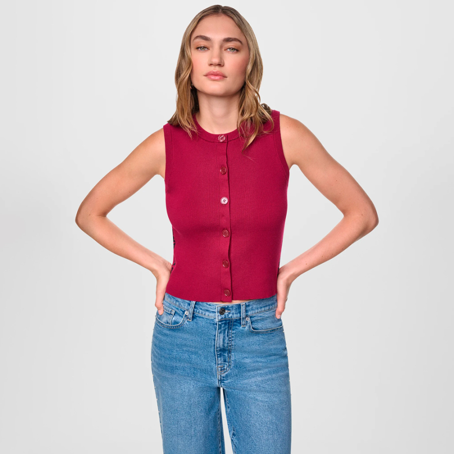 cropped-sleeveless-logo-t-shirt