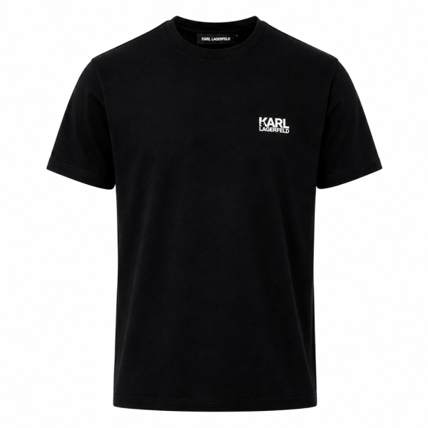 Karl Lagerfeld T-shirts Noir - T-shirt col rond 755781 563235 - XXL - Ref 53 €