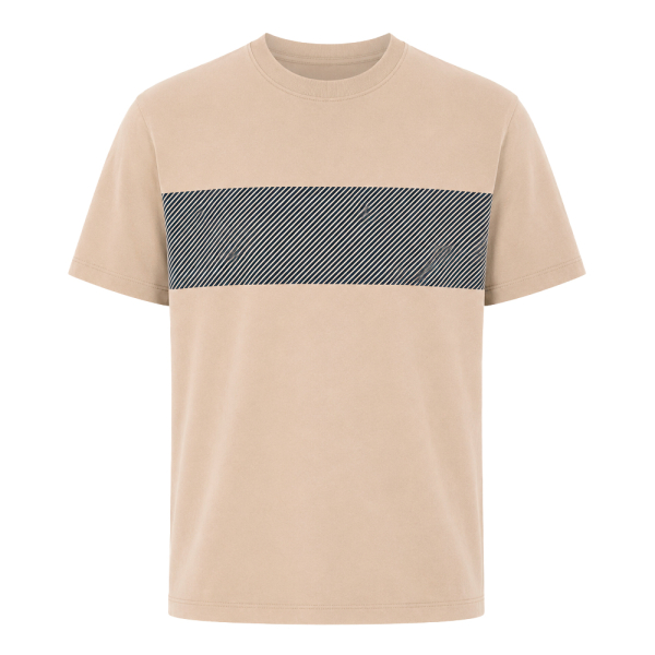 Michael Kors T-shirts Beige - T-SHIRT AVEC LOGO MK SUR LA POITRINE - L - Ref 71 €