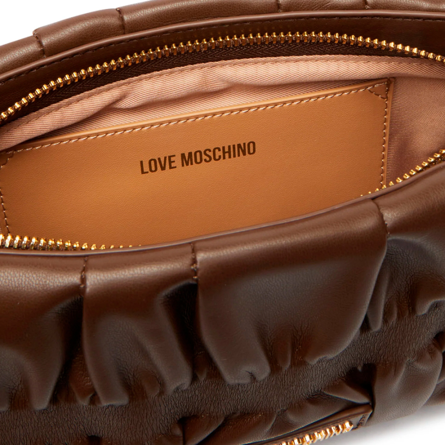 love-moschino-bolso-jc4089pp1plu0-300-borsa-pu-marrone love-moschino-bolso-jc4089pp1plu0-300-borsa-pu-marrone