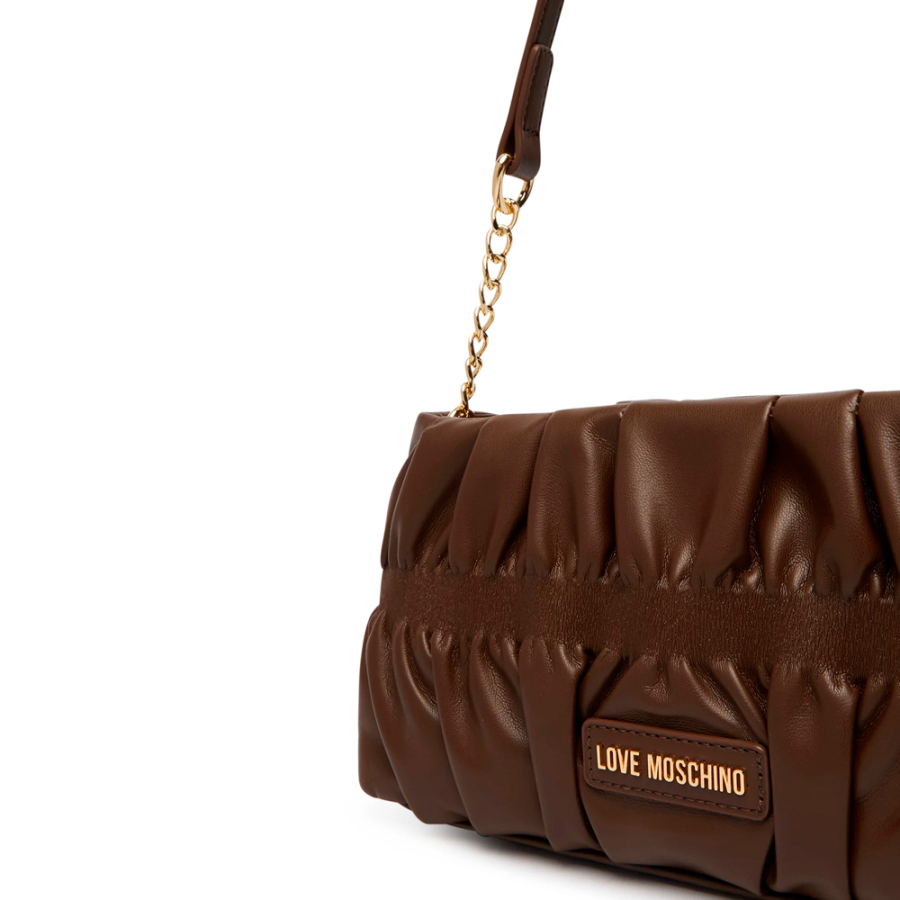 love-moschino-bolso-jc4089pp1plu0-300-borsa-pu-marrone love-moschino-bolso-jc4089pp1plu0-300-borsa-pu-marrone