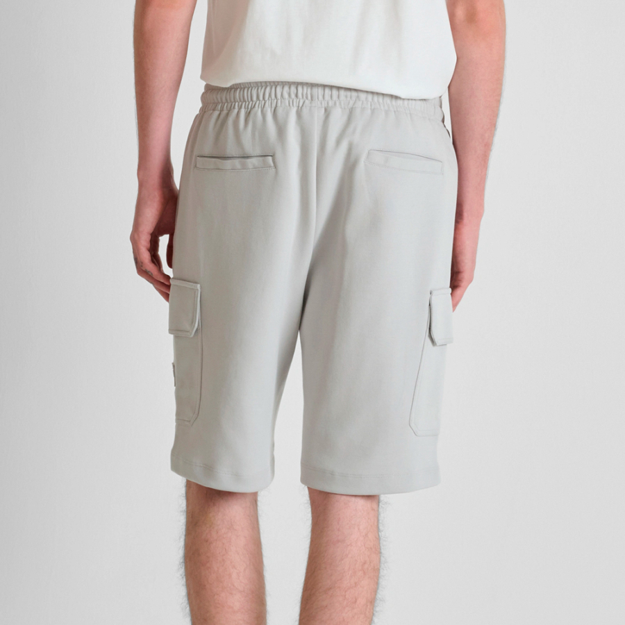 short-regular-fit-de-mezcla-de-algodon-con-bolsillos short-regular-fit-de-mezcla-de-algodon-con-bolsillos