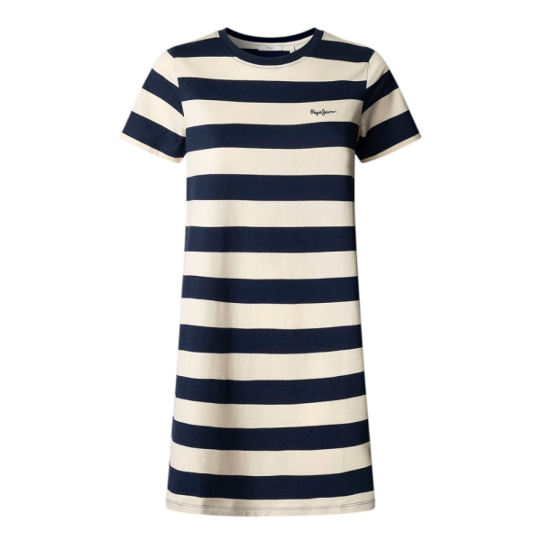 Pepe Jeans Robes Bleu marine - Robe Loren - S - Ref 44 €