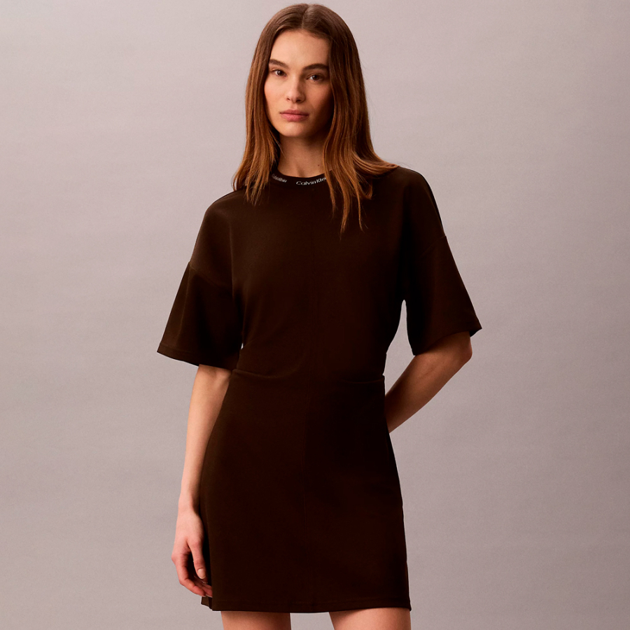 milano-stitch-draped-shirt-dress milano-stitch-draped-shirt-dress