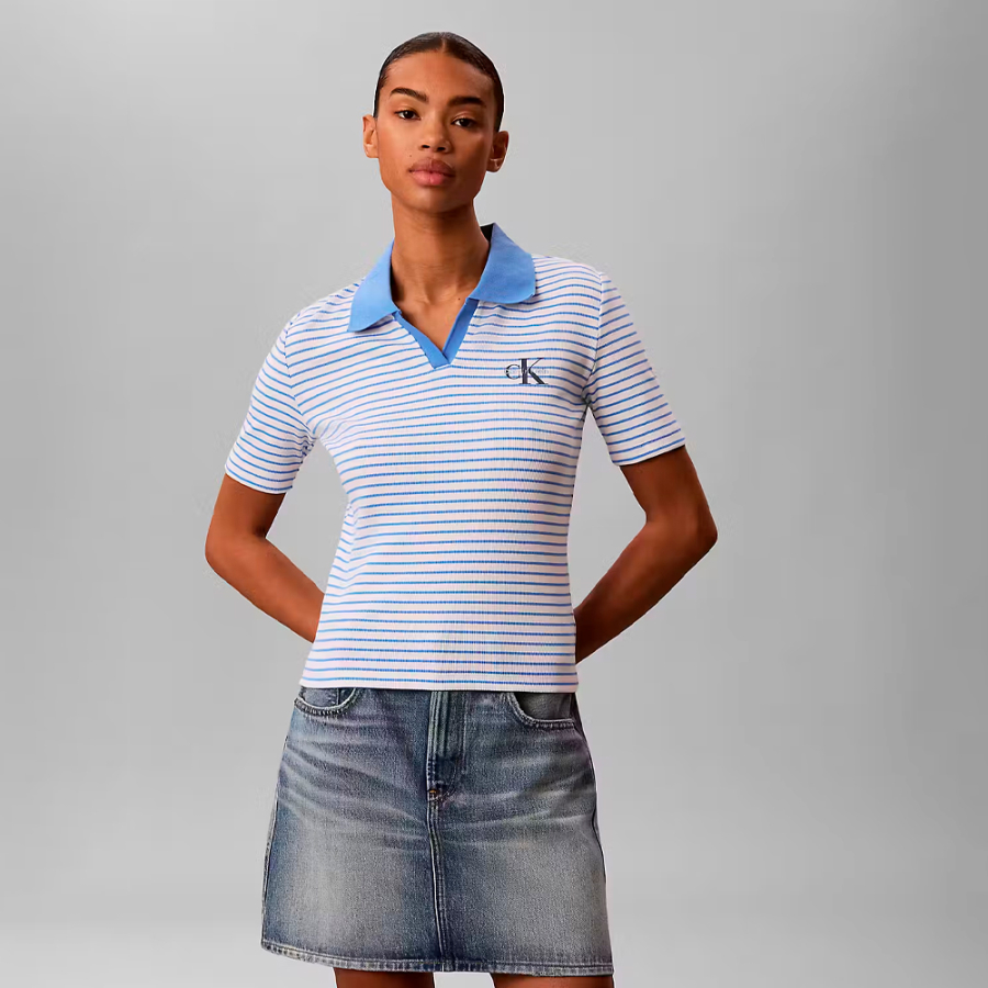 striped-ribbed-slim-polo-shirt striped-ribbed-slim-polo-shirt