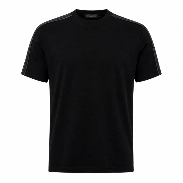Karl Lagerfeld T-shirts Noir - T-SHIRT COL ROND - L - Ref 98 €