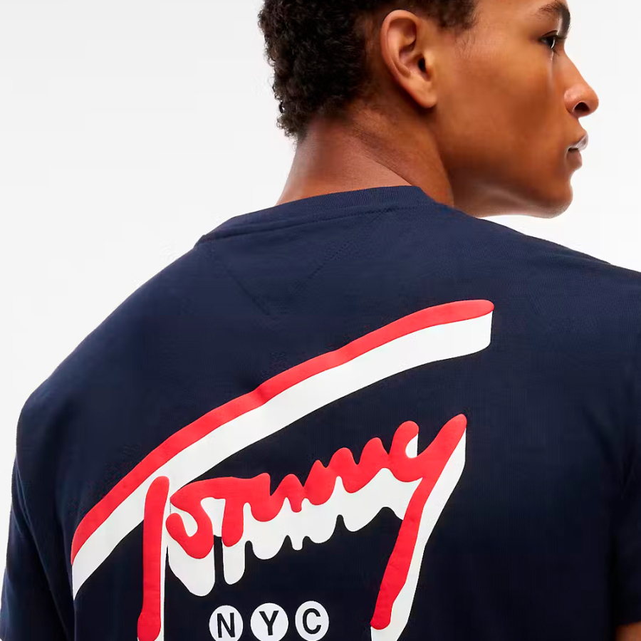 camiseta-de-punto-con-logo-trasero camiseta-de-punto-con-logo-trasero