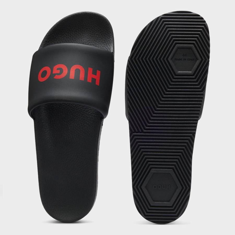 chanclas-con-tira-acolchada-y-logo-en-contraste chanclas-con-tira-acolchada-y-logo-en-contraste