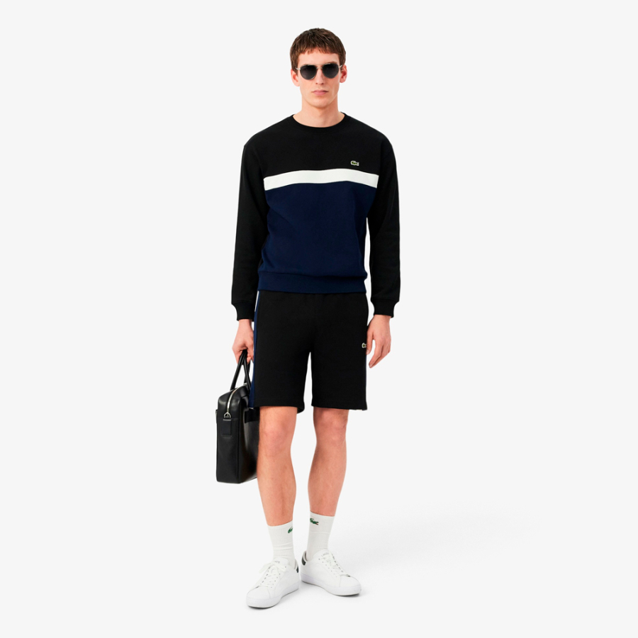 short-con-bloques-de-color-de-corte-regular short-con-bloques-de-color-de-corte-regular