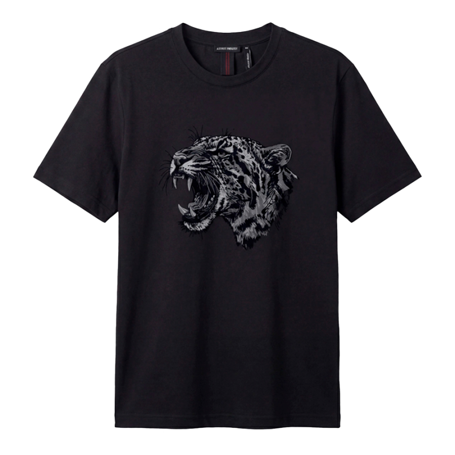 regular-fit-flock-print-t-shirt regular-fit-flock-print-t-shirt