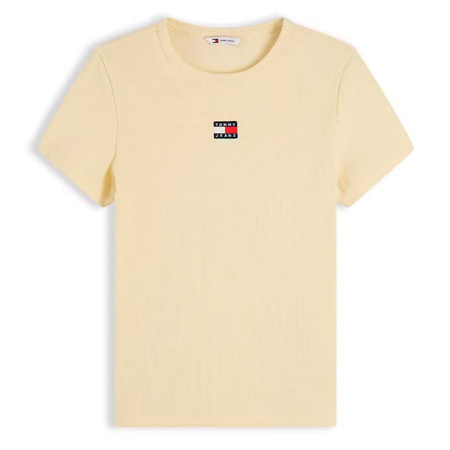 camiseta-slim-acanalada-con-parche-de-tommy