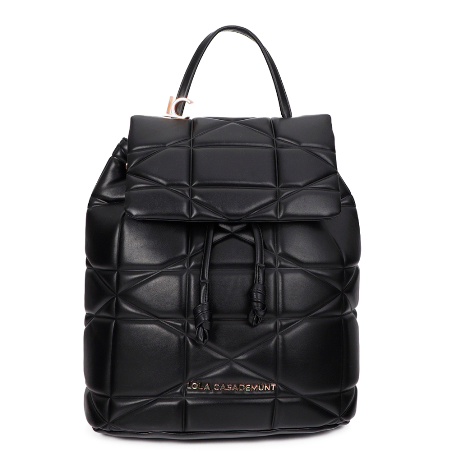 padded-backpack-with-knot-detail-and-lc padded-backpack-with-knot-detail-and-lc