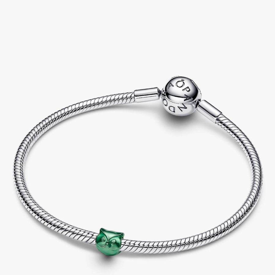 mini-hibou-vert-charm-794900c01 mini-hibou-vert-charm-794900c01