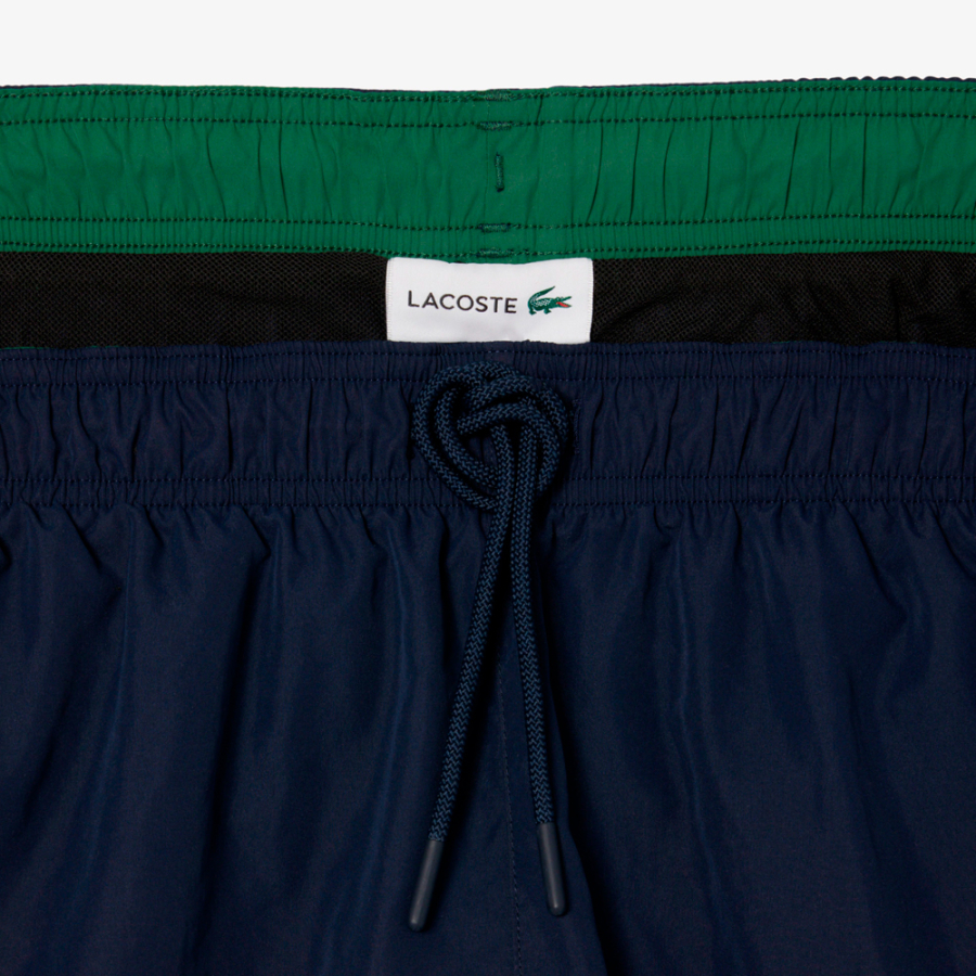 einfarbige-mittellange-badehose