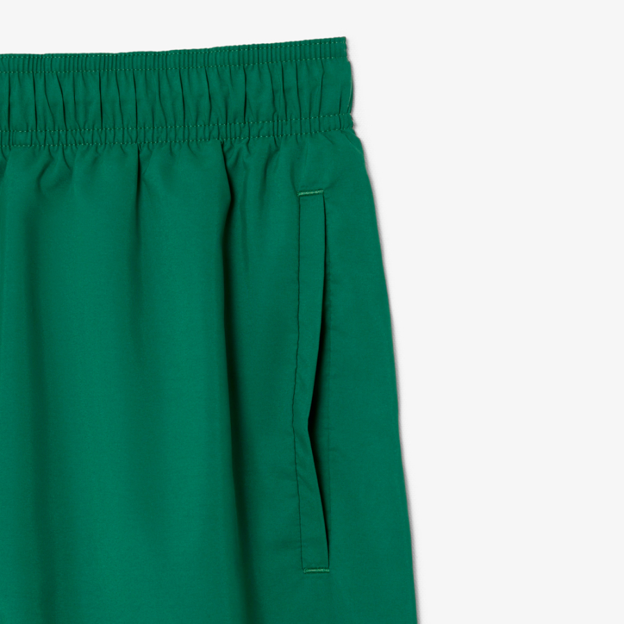 einfarbige-mittellange-badehose