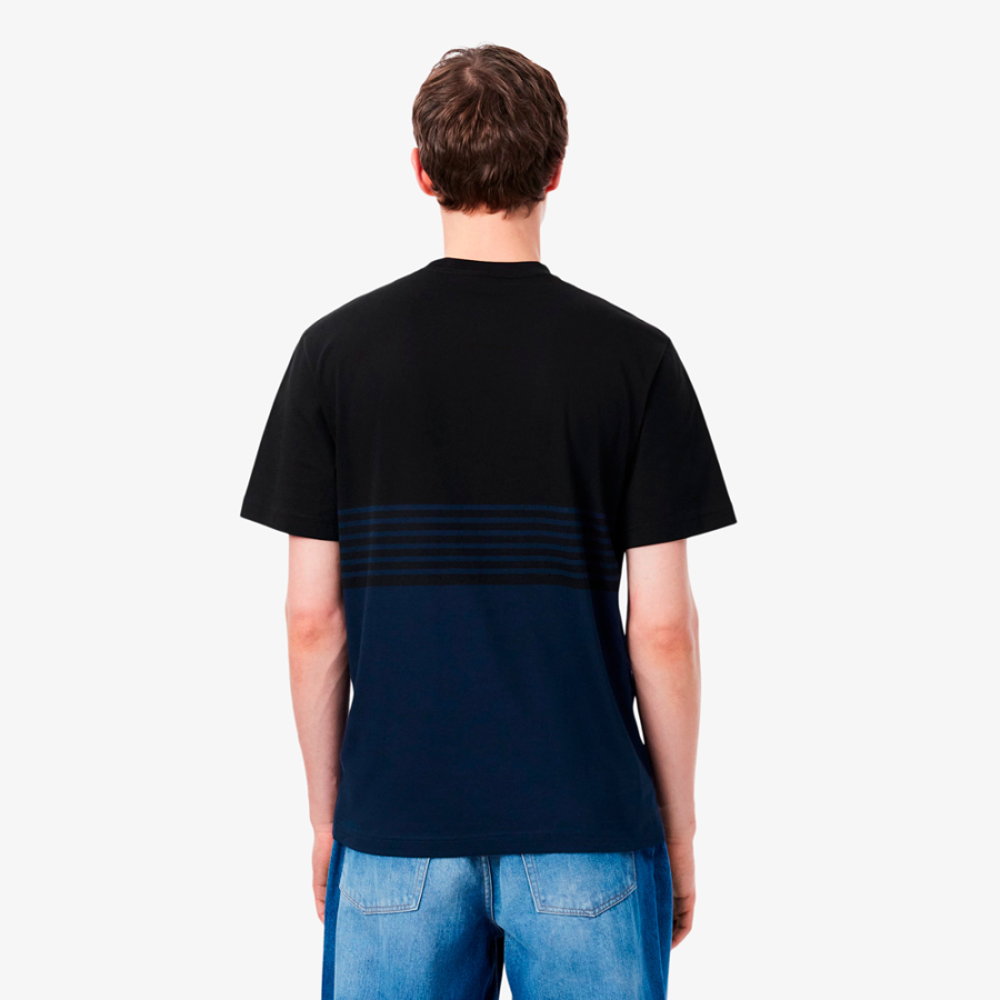 color-block-striped-knit-sweater-t-shirt color-block-striped-knit-sweater-t-shirt
