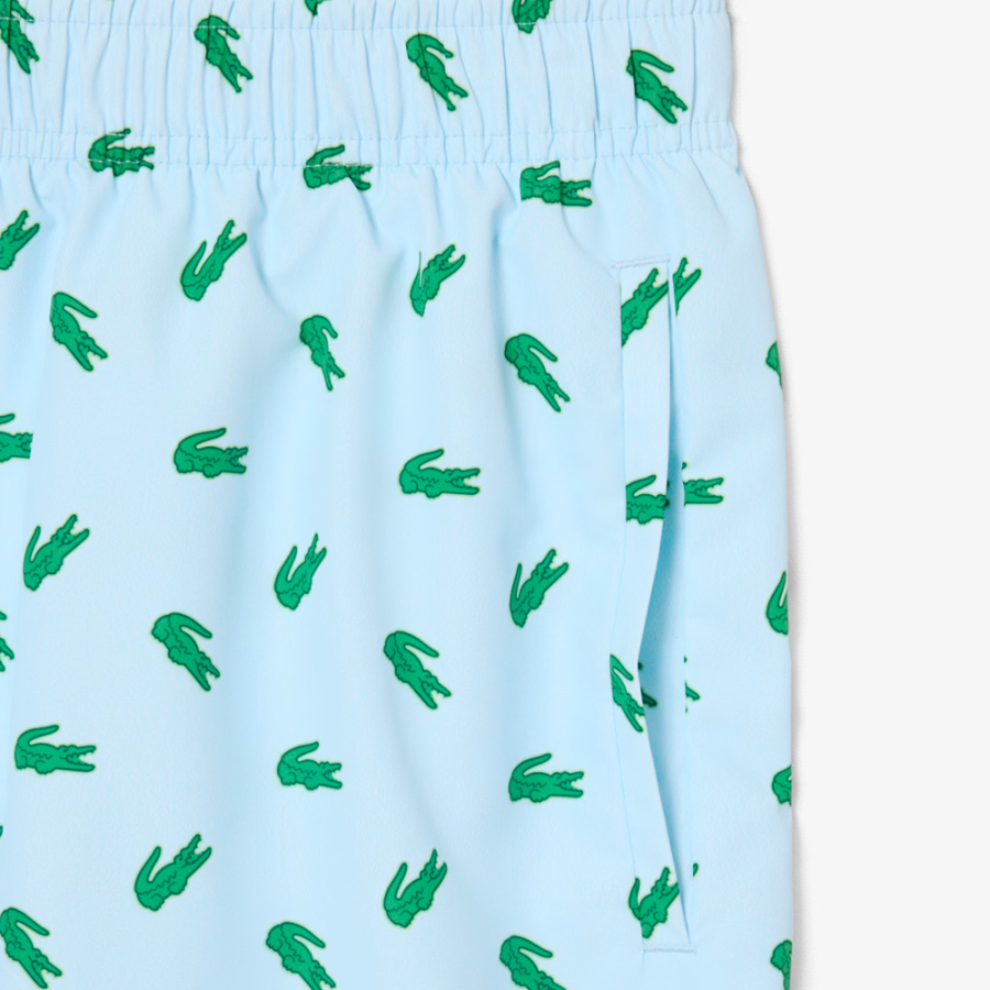 short-de-bano-de-largo-medio-con-estampado-de-cocodrilos short-de-bano-de-largo-medio-con-estampado-de-cocodrilos