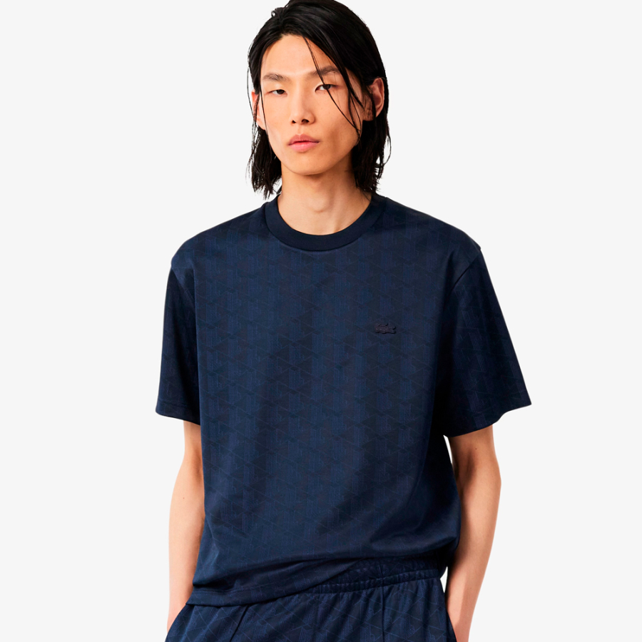 t-shirt-jacquard-monogramme t-shirt-jacquard-monogramme