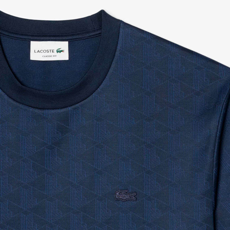 camiseta-de-jacquard-con-monograma camiseta-de-jacquard-con-monograma