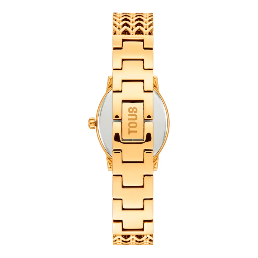 reloj-analogico-con-brazalete-de-acero-dorado-y-onix-osier-mini