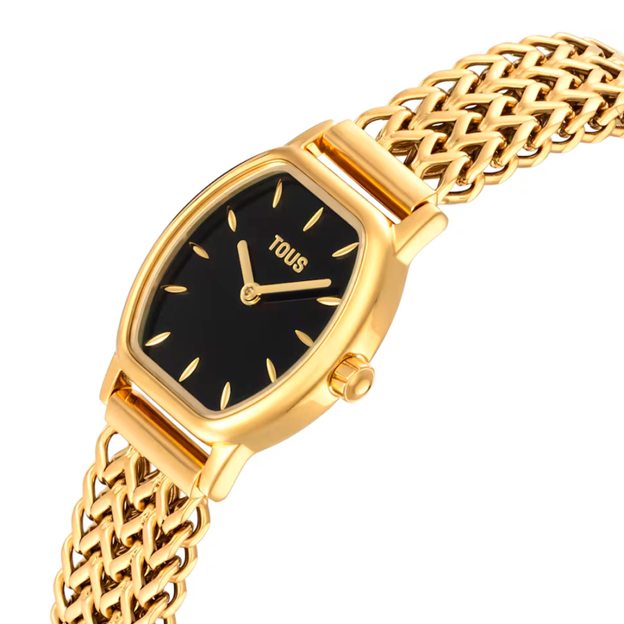 montre-analogique-osier-mini-avec-bracelet-en-acier-plaque-or-et-onyx montre-analogique-osier-mini-avec-bracelet-en-acier-plaque-or-et-onyx