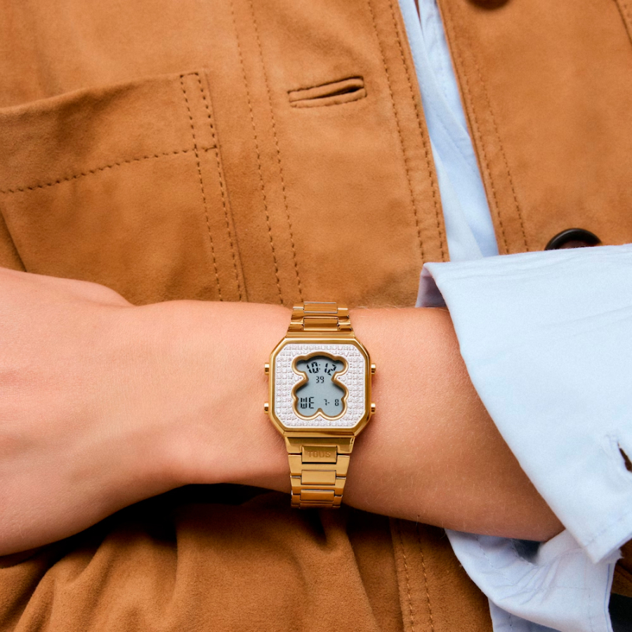 reloj-digital-con-brazalete-de-acero-dorado-y-circonitas-d-bear-mini