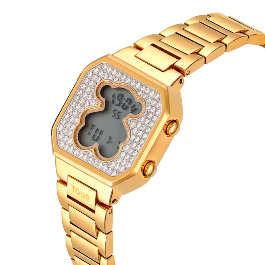 reloj-digital-con-brazalete-de-acero-dorado-y-circonitas-d-bear-mini