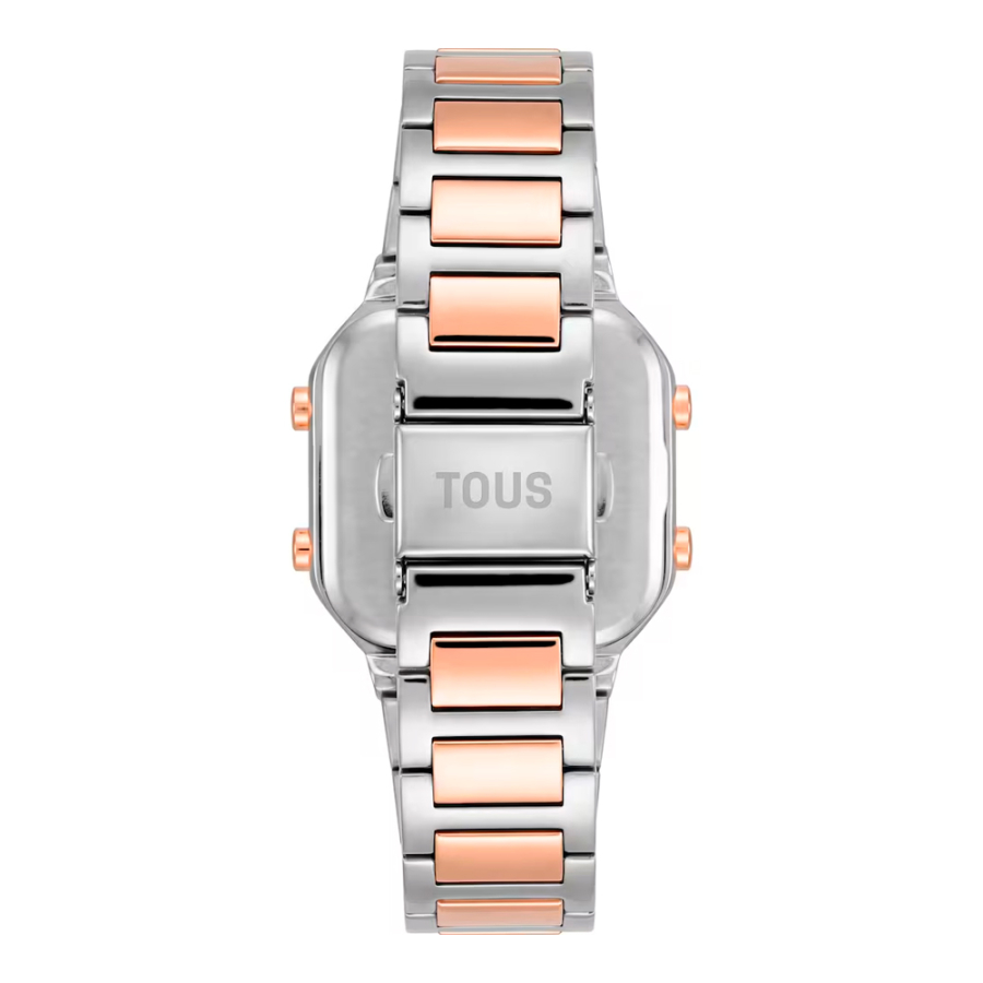 reloj-digital-con-brazalete-de-acero-bicolor-d-bear-mini