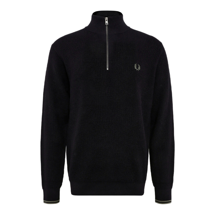 pullover-mit-waffelmuster-und-halbem-reissverschluss pullover-mit-waffelmuster-und-halbem-reissverschluss