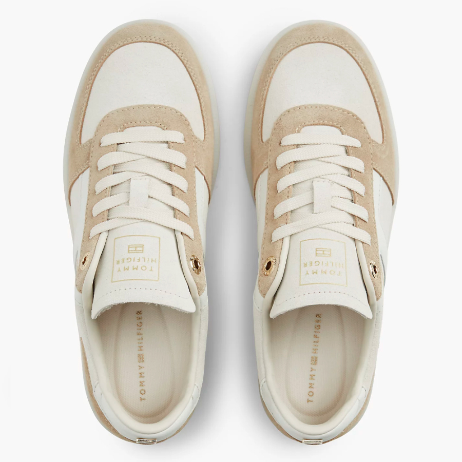 th-tribeca-wildleder-sneaker-mit-verschiedenen-texturen-und-logo th-tribeca-wildleder-sneaker-mit-verschiedenen-texturen-und-logo