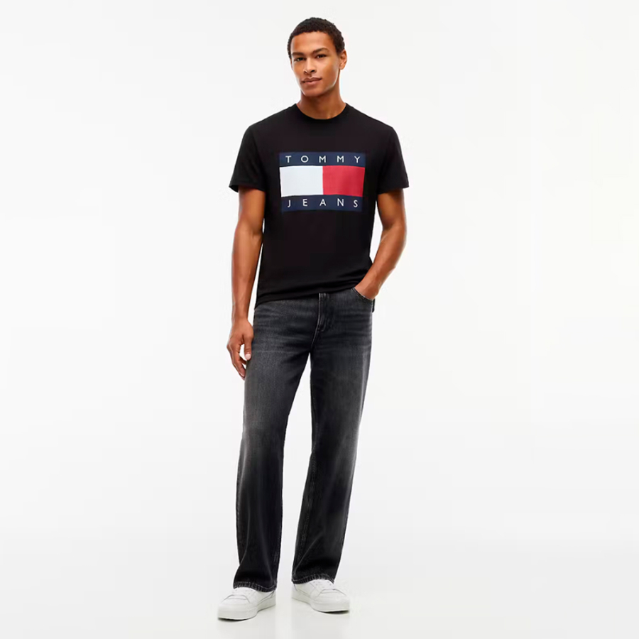 t-shirt-with-round-neck-and-logo t-shirt-with-round-neck-and-logo
