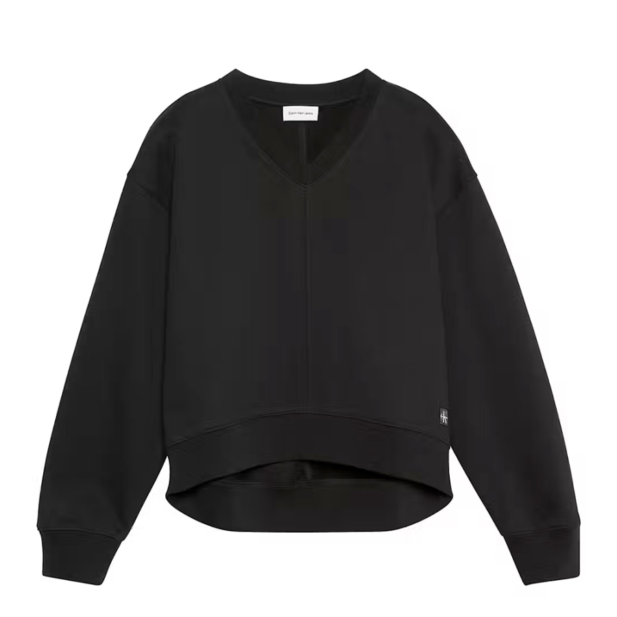 sudadera-de-felpa-de-algodon-con-cuello-de-pico sudadera-de-felpa-de-algodon-con-cuello-de-pico