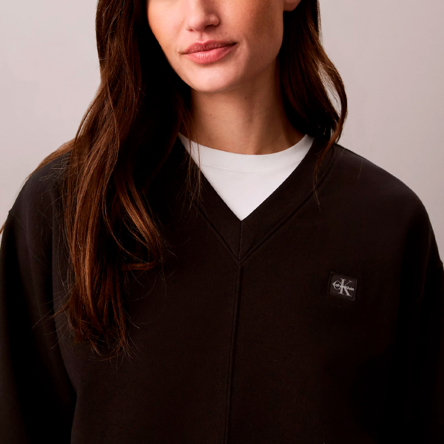 sudadera-de-felpa-de-algodon-con-cuello-de-pico sudadera-de-felpa-de-algodon-con-cuello-de-pico
