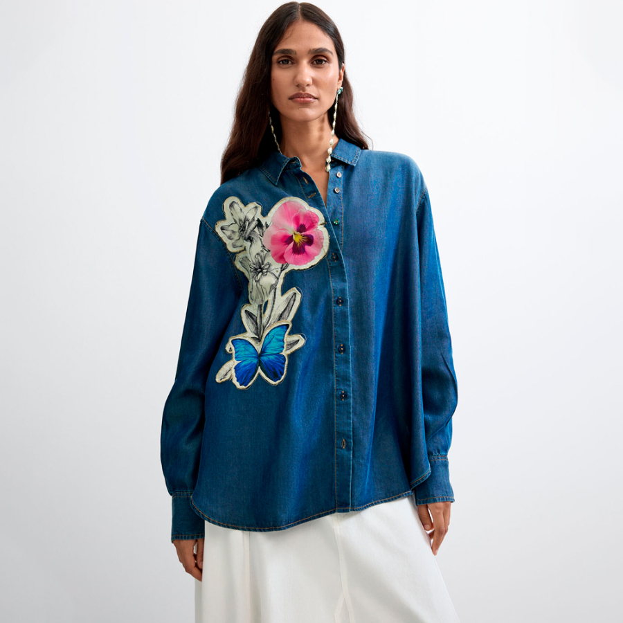 camicia-con-ricami-floreali