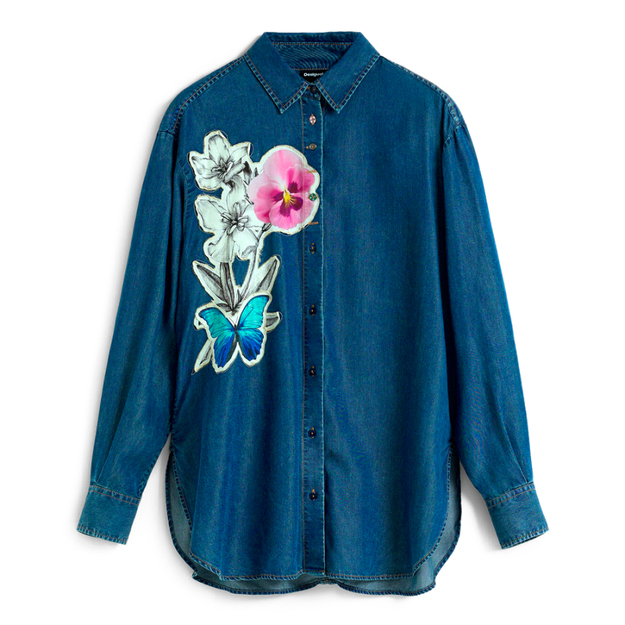 camicia-con-ricami-floreali