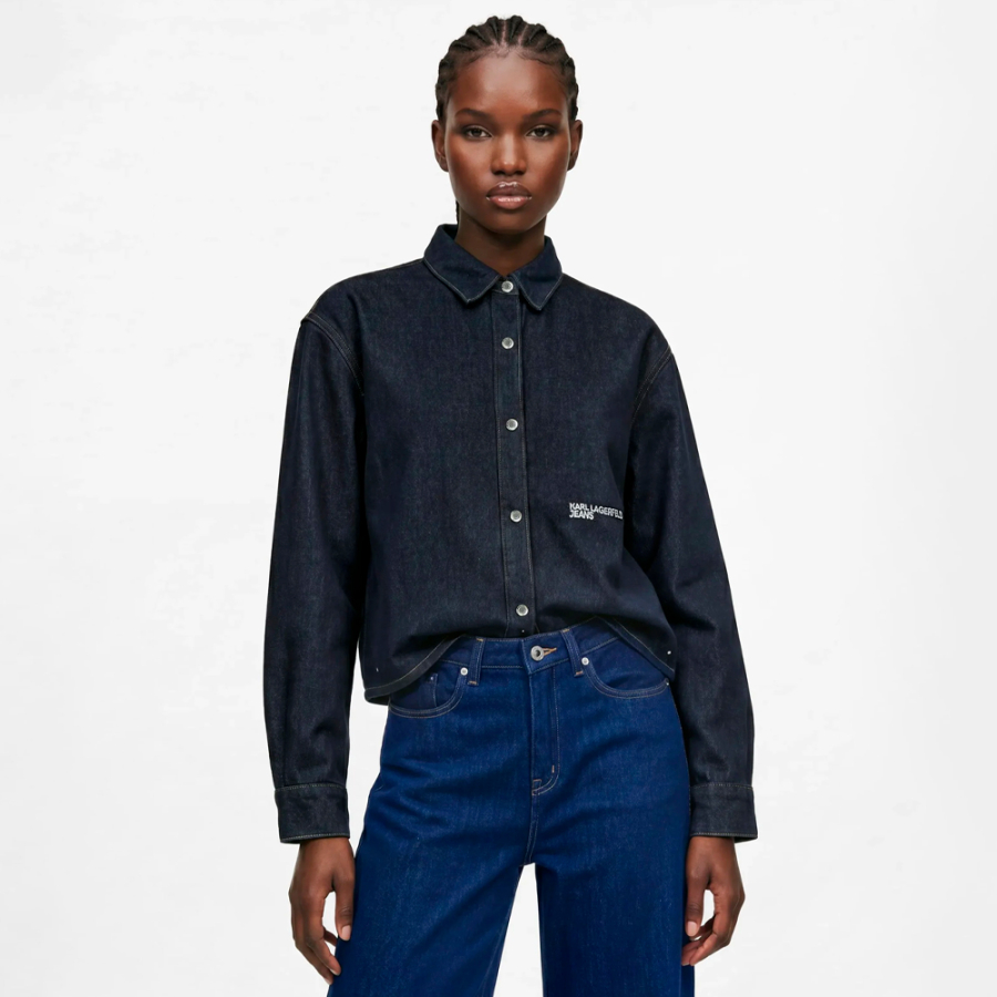 camisa-de-vaquero-con-diseno-suelto-y-efecto-brillante