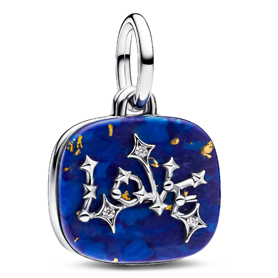 charm-pendant-double-constellation-celestial-blue-love-795039c01 charm-pendant-double-constellation-celestial-blue-love-795039c01