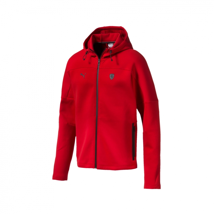 Veste à capuche en sweat à capuche Ferrari Puma Racing Veste à capuche en sweat à capuche Ferrari Puma Racing