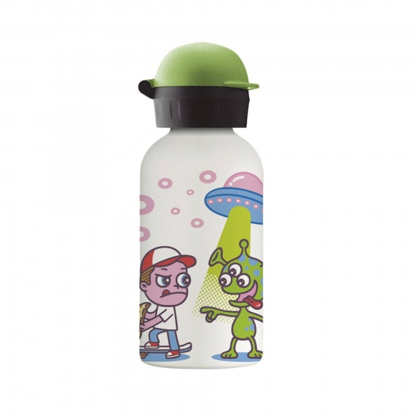 Laken Bouteille isotherme en acier inoxydable pour enfants HIT - UNICA Blanc Vert- Ref LTE3OV 10 €