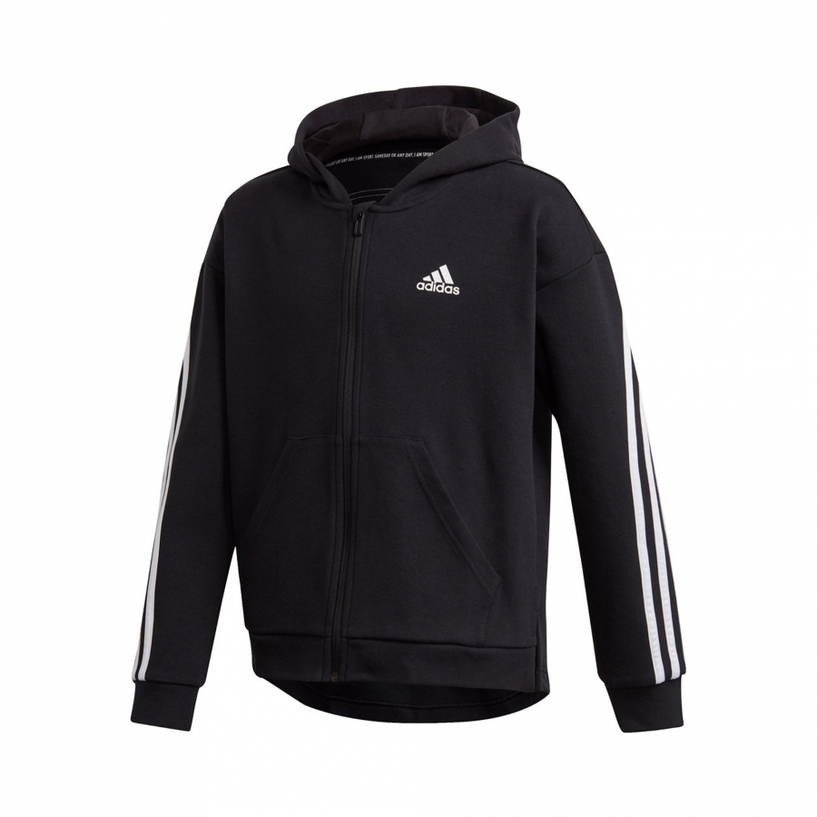 Adidas 3S Hoodie mit Reißverschluss Adidas 3S Hoodie mit Reißverschluss