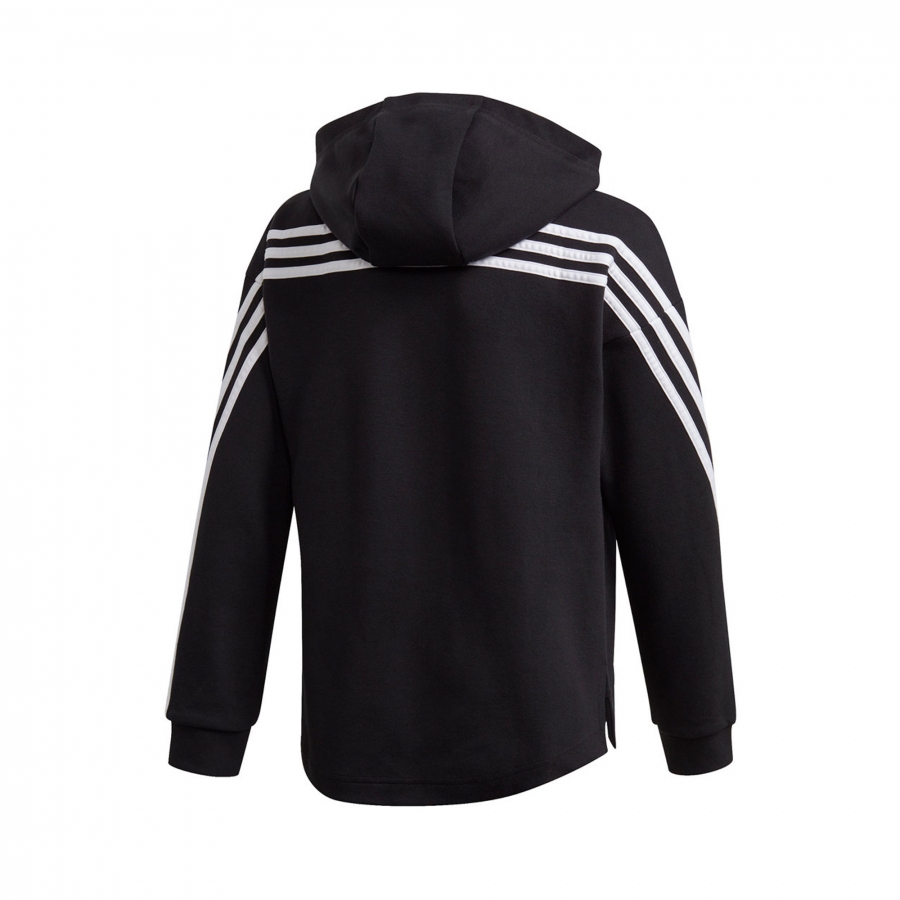 Felpa con cappuccio Adidas 3S Felpa con cappuccio e zip Felpa con cappuccio Adidas 3S Felpa con cappuccio e zip