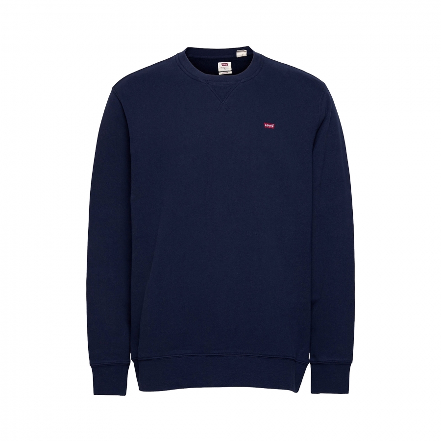 Levis New Original Crew Dress Blues Sweatshirt Levis New Original Crew Dress Blues Sweatshirt
