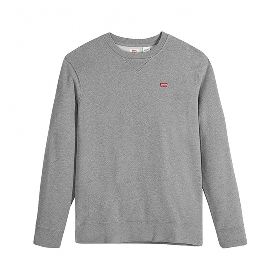 Levis New Original Crew Chisel Graues Sweatshirt Levis New Original Crew Chisel Graues Sweatshirt