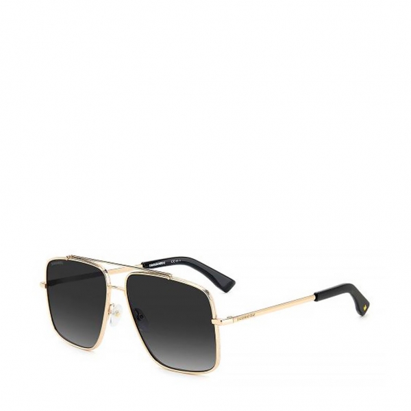 Dsquared2 LUNETTES DE SOLEIL PILOTE D2 - 60 Noir- Ref D2 0050S 139 €